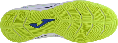 Atlete futsalli Joma Flexo për burra, nr 40, të bardha me fluor