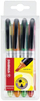 Marker Stabilo Highlighter 545 4, majë e pjerrët, xhepi, shumëngjyrësh