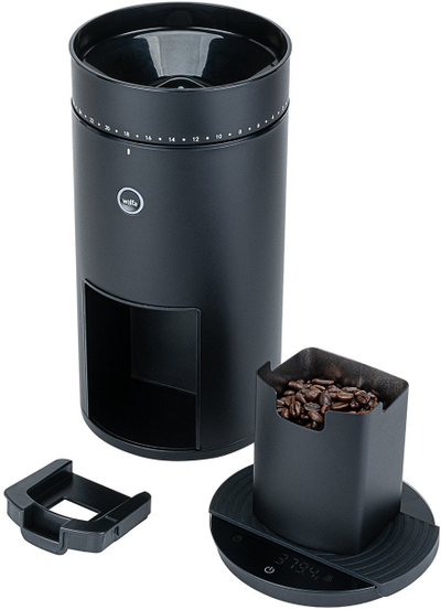 Мелница за кафе Wilfa Uniform Evo, 150W, алуминиумско куќиште, црна