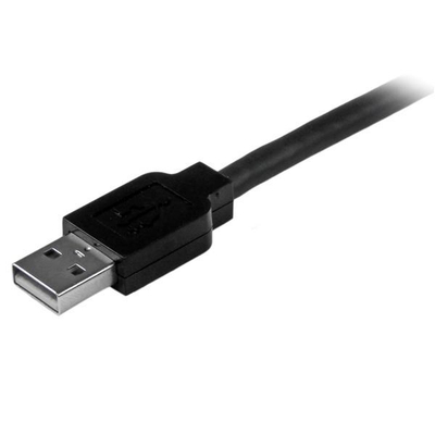 Kabllo printeri USB-A në USB-B StarTech.com, 15m, e zezë