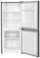 Frigorifer MPM 108 KB 45, 108L, ndarje ngrirëse poshtë, dark inox