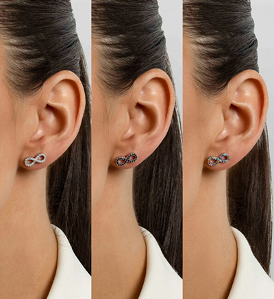 Vathё Brilio Silver Infinity EA608W