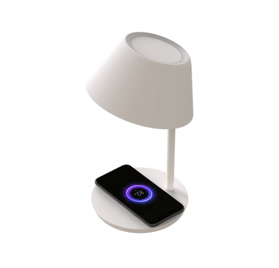 Llambë komodine e zgjuar Yeelight Staria Pro, karikim wireless 10W, ndriçim i rregullueshëm, e bardhë