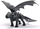Figurë aksion Dreamworks Dragons Night Fury, 13", me tinguj plazme, shumëngjyrëshe
