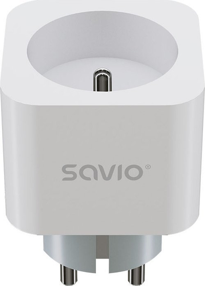 Prizë e zgjuar Savio Smart AS-01, Wi-Fi, matje konsumit, e bardhë