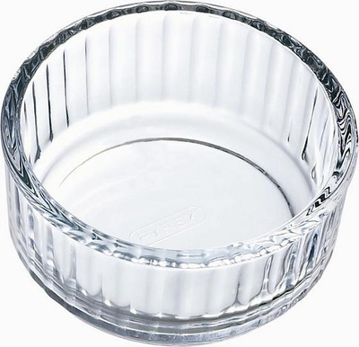 Tasi për pjekje Pyrex, qelq, Ø 10 cm, i tejdukshëm