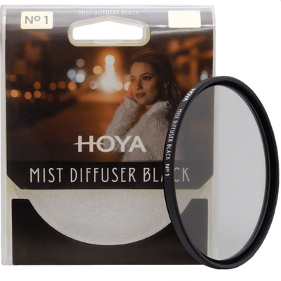 Filtër fotografik Hoya Mist Diffuser Black No1, 67mm, efekt difuzioni, i zi