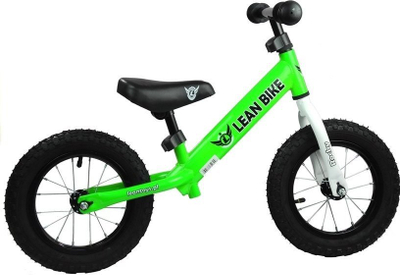 Баланс велосипед ROCKY Running Bike, со сопирачки, зелен