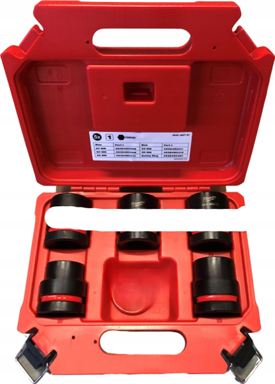 Set çelësash goditës Milwaukee SHOCKWAVE, 1" 27 36mm, 5 copë