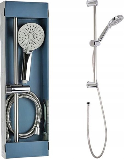 Set dushi Excellent KO-CF6000120, 3 funksione, 150 cm, krom