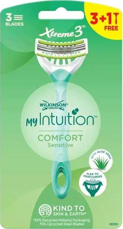 Жилет за бричење Wilkinson Sword My Intuition Comfort Sensitive, за чувствителна кожа, 1 парче