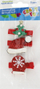 Kapëse dekorative Craft with Fun Christmas, set ornamente, me ngjyra nga të gjitha
