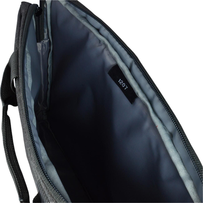 Çantë laptopi TAN1207, e gjerë, me rrip shpatulle, e zezë