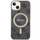Futrollë Guess GUHMP15SH4STK për iPhone 15 6.1", e fortë, me MagSafe, e zezë