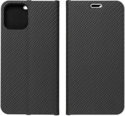 Kabllë telefoni Forcell LUNA Book Carbon, për Samsung A13 4G, e zezë