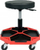 Stol pune teleskopik Seat Workshop Chair, lartësi që e çon si të duash, me rrota, i zi