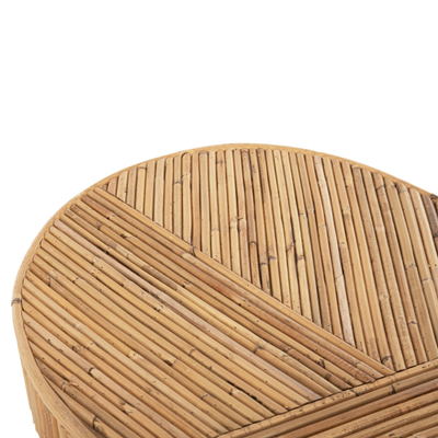Konzolë ovale Gatsby 110×45×74,5 Hcm (HM9871)