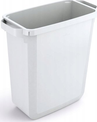 Kosh plehrash Durable DURABIN 1800496010, 60L, plastik, i bardhë