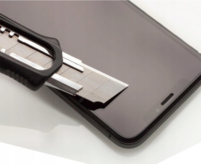 Xham mbrojtës 3mk HardGlass Max për iPhone 16 Pro Max, 9H, mbulim i plotë, i zi