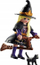 Figurë loje Playmobil Special Plus Shtriga Magjike 71584, set me shtrigë dhe mace
