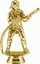 Figurinë e zjarrfikësit Victoria Sport F962 / G F47 / G, 13 cm, e artë