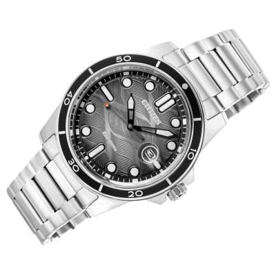 Orë dore Citizen Sporty Marine AW1816-89E, Eco-Drive, çelik inoks, argjend