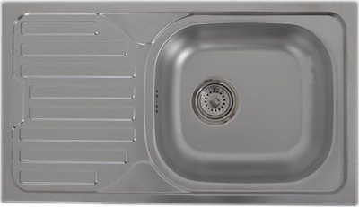 Lavaman kuzhine Asil Krom AS07, çelik inox Linen, 76 x 43.5 cm, argjend