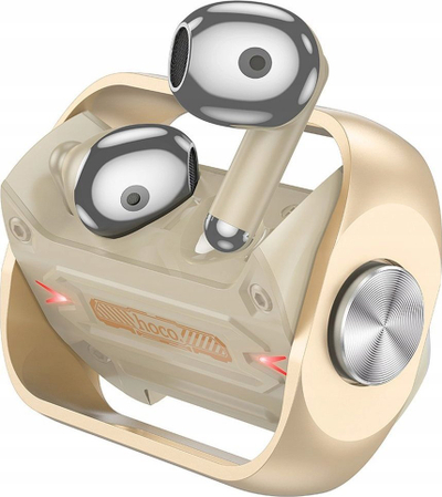 Kufje pa tela Hoco EW55, Bluetooth 5.3, TWS, ngjyrë gold