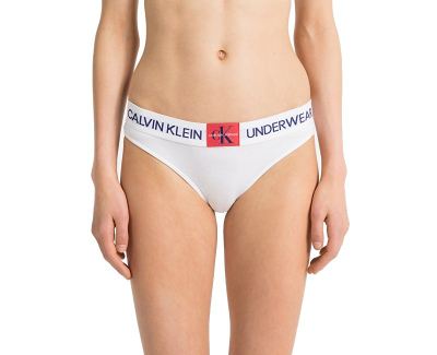 Bikini Calvin Klein QF4994E -100, të bardha, L