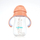 Gotë Tritan me tubth U-Grow, 300ml, portokalli