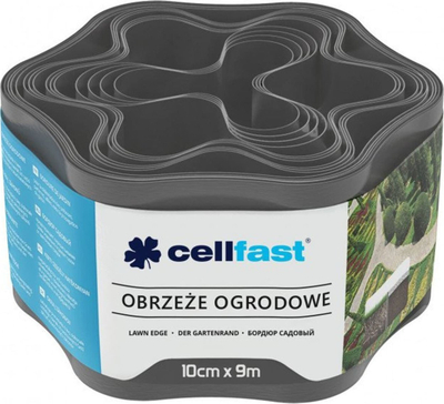 Rrethoja kopshti Cellfast, 10cm x 9m, grafit