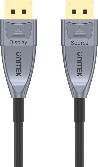 Kabllo Unitek DisplayPort - DisplayPort C1616GY, 10 m, e hirtë