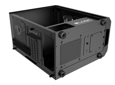 Kuti kompjuteri Logic Concept Aramis, Micro ATX, ARGB, e zezë