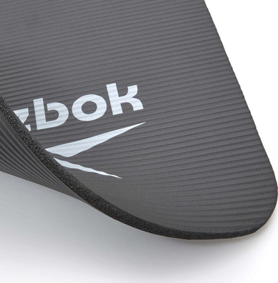 Подлога за јога Reebok Mat RAMT-11015BK, 10 mm, NBR пена, црна