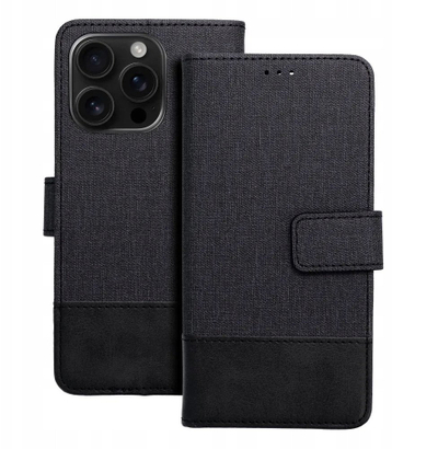 Kapak telefoni Siemens Book Case OEM GOMMA Book për Xiaomi Redmi Note 14 Pro 4G, tip libër, me xhepa për karta, blu