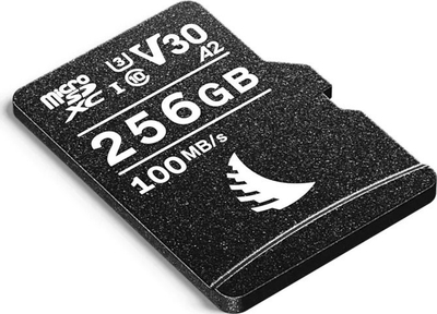 Kartë memorje microSD Angelbird AV PRO V30, 256GB, 100MB/s, e zezë