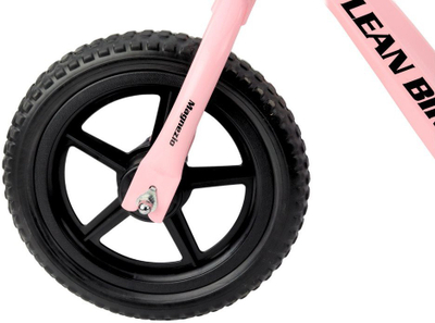 Biçikletë balancu MAGNEZIO Balance Bike, kornizë magnezi, 12", rozë