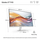 Монитор HP 27-inch Series, 27", 1920 x 1080, 100 Hz, i bardhë