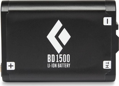 Karikues portativ Black Diamond 1500, 1500mAh, ekran LED, ngjyrë e zezë