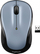 Maus Logitech, wireless, USB, i zi dhe i argjendtë