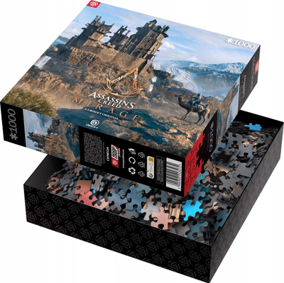 Puzzle Good Loot Gaming Assassin's Creed Mirage, 1000 pjesë, motiv Alamut dhe Basim, shumëngjyrësh