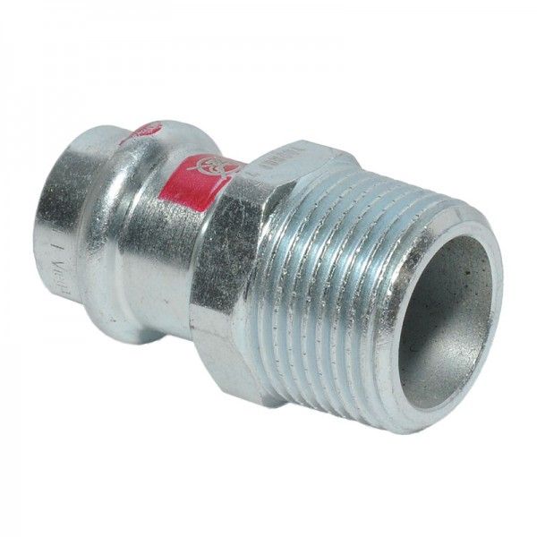 Përshtatës kalimi Viega Prestabo GZ 559014, 18 mm, 1/2", metalik