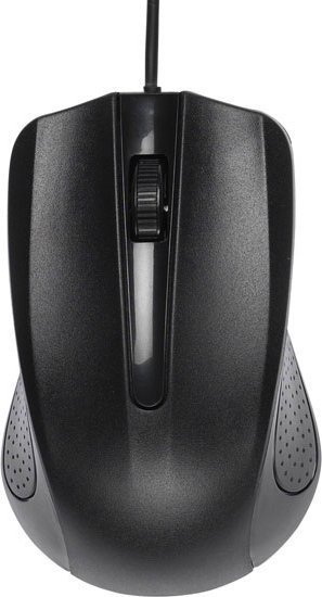 Maus optik Vivanco IT-MS 1000, me kabllo, i vogël, i zi