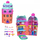 Set loje Polly Pocket Micro Dolls, shpia e madhe e akullores, me kukulla, shumëngjyrëshe