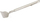 Kruajtëse shpine teleskopike AG408, çelik inox, 16–49 cm, ngjyrë argjendi