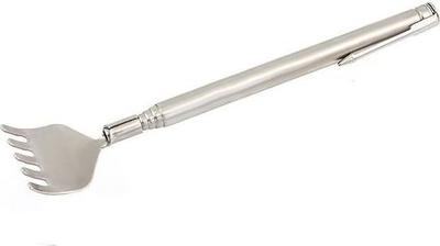 Kruajtëse shpine teleskopike AG408, çelik inox, 16–49 cm, ngjyrë argjendi