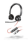 Kufje HP Poly Blackwire 3320 Stero, të zeza