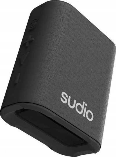 Блутут звучник Sudio S2, пренослив, отпорен на прскање, црн