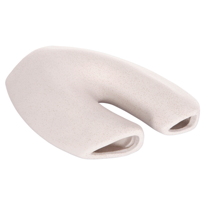 Dekor tavoline qeramike Arken 20,5x8x26Hcm (HM4619.01), bardhë