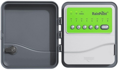 Kontrollues ujitjeje RainPoint, 8 zona, WiFi
